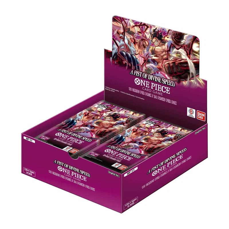One Piece Card Game: A Fist Of Divine Speed (OP-11) Booster Box
