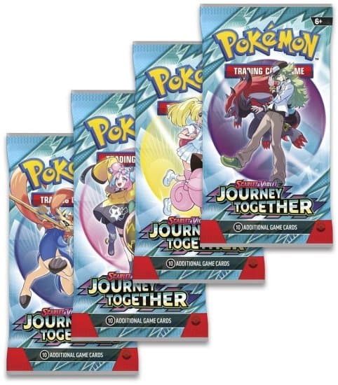 Pokemon TCG Scarlet & Violet - Journey Together Build and Battle