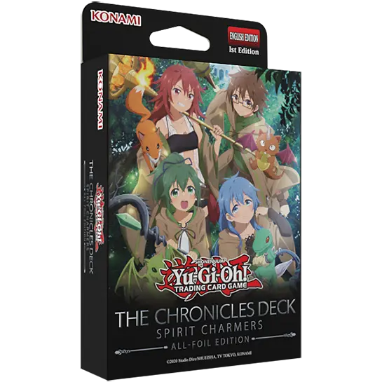 Yu-Gi-Oh! the chronicles deck spirit charmers all foil edition